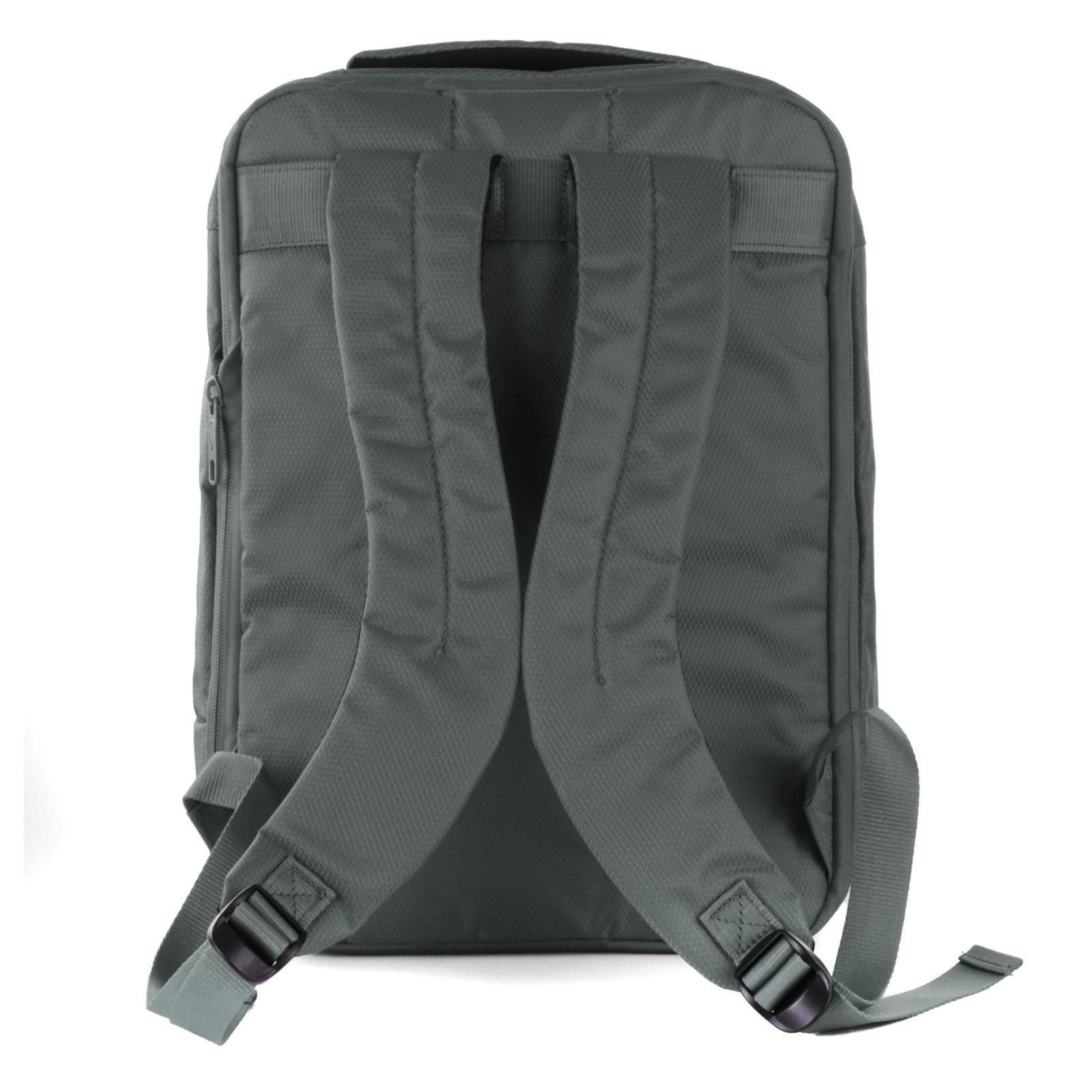 MOCHILA DE CABINA MINI RONCATO IRONIK GRIS ANTRACITA - Imagen 8