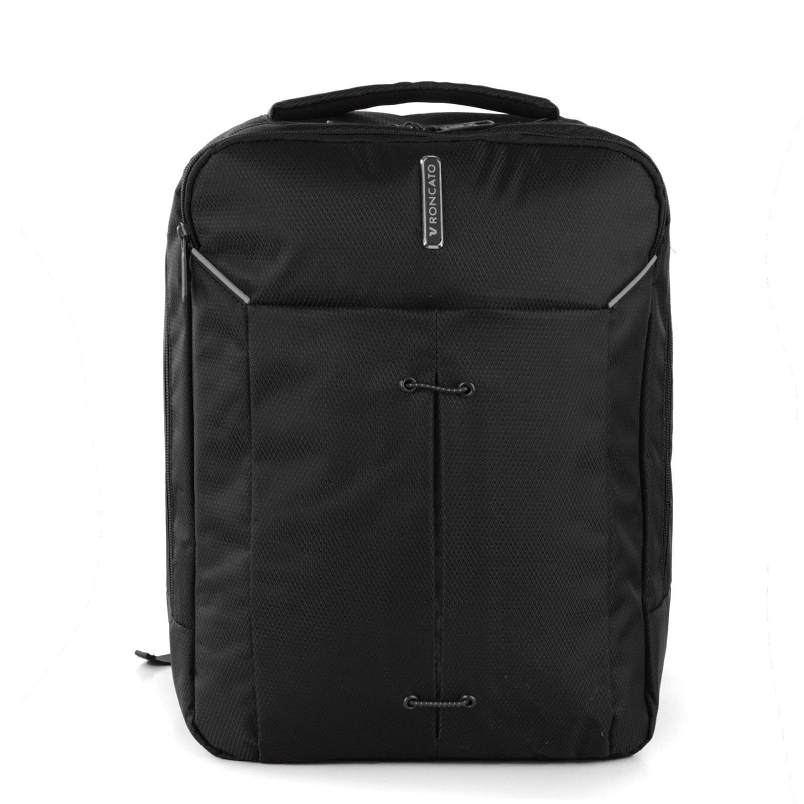 MOCHILA DE CABINA RYANAIR RONCATO IRONIK NEGRO - MOCHILAS