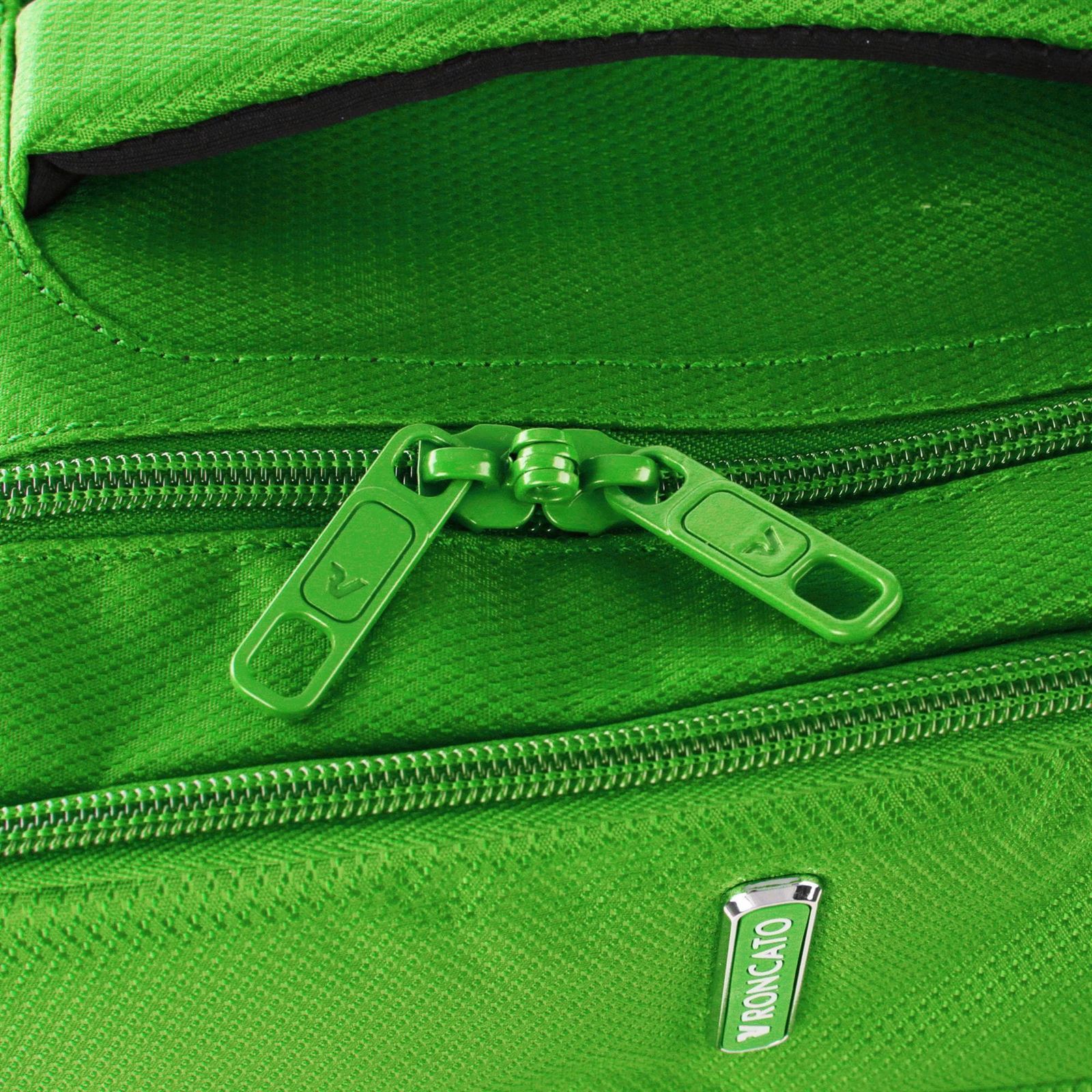 MOCHILA DE CABINA MINI RONCATO IRONIK VERDE LIMA - Imagen 11