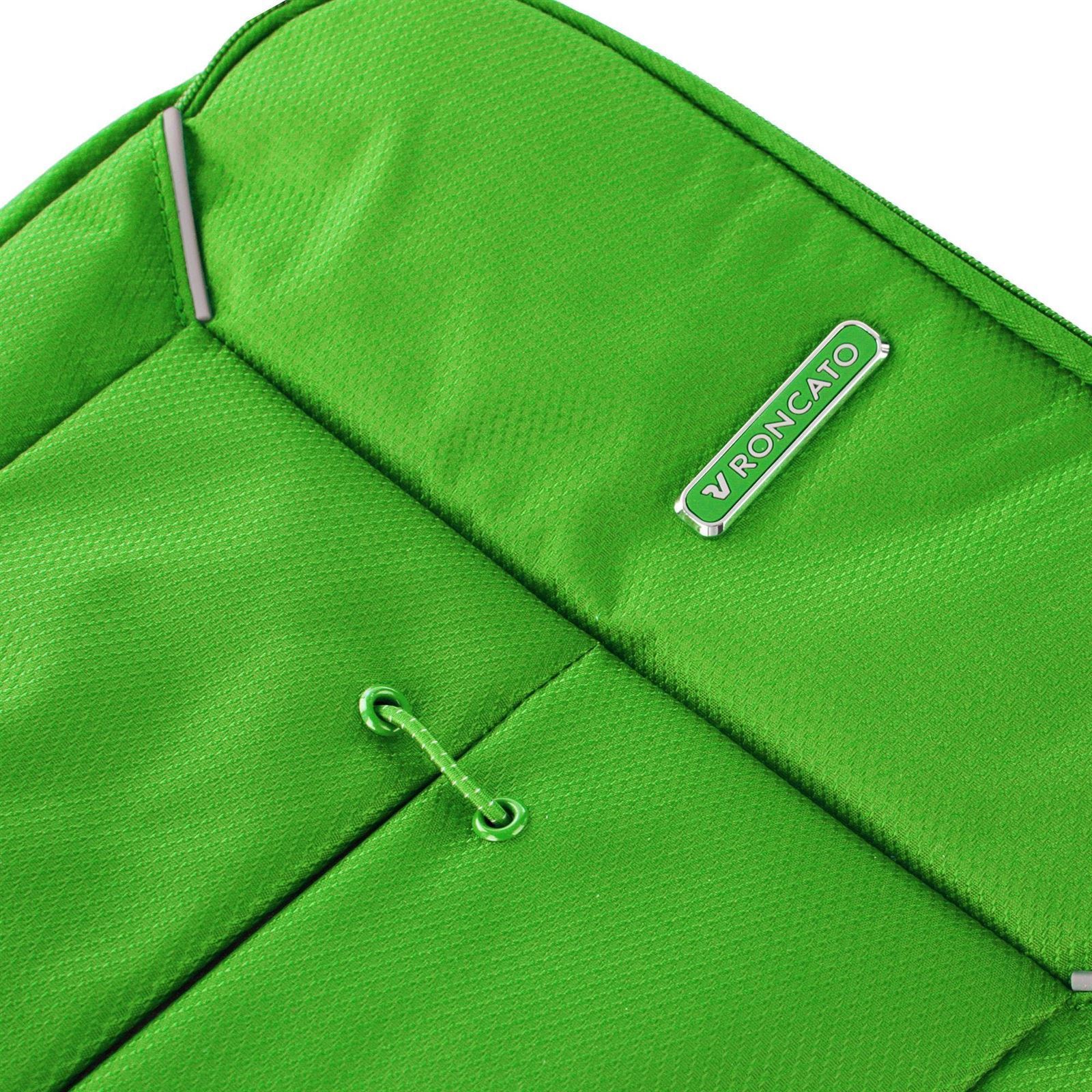 MOCHILA DE CABINA MINI RONCATO IRONIK VERDE LIMA - Imagen 10