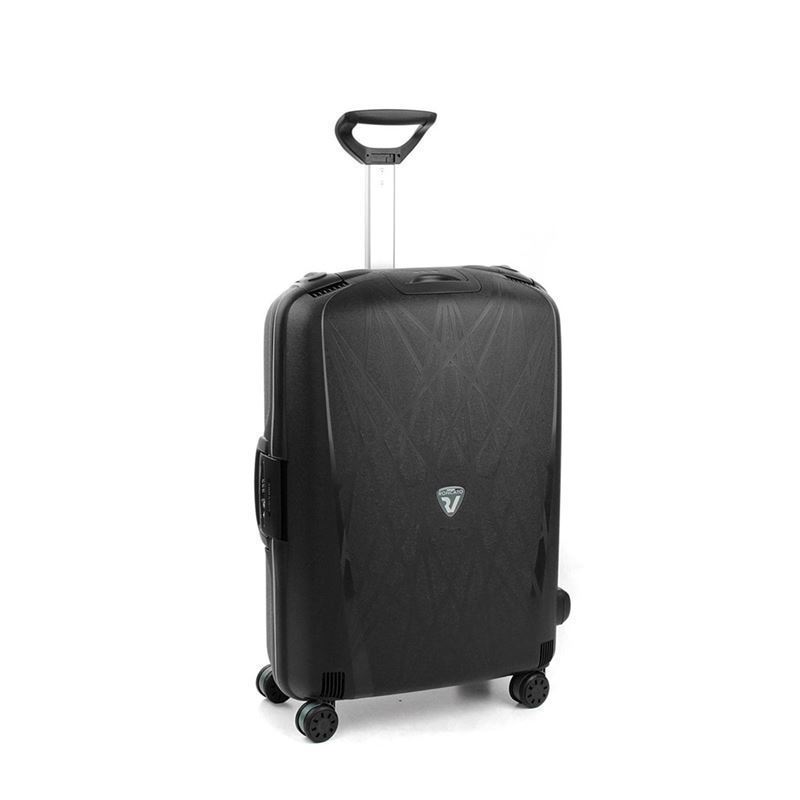 RONCATO LIGHT GRANDE 75CM 4 RUEDAS NEGRO - Imagen 1