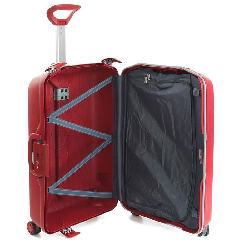 RONCATO LIGHT GRANDE 75CM 4 RUEDAS ROJO - Imagen 3