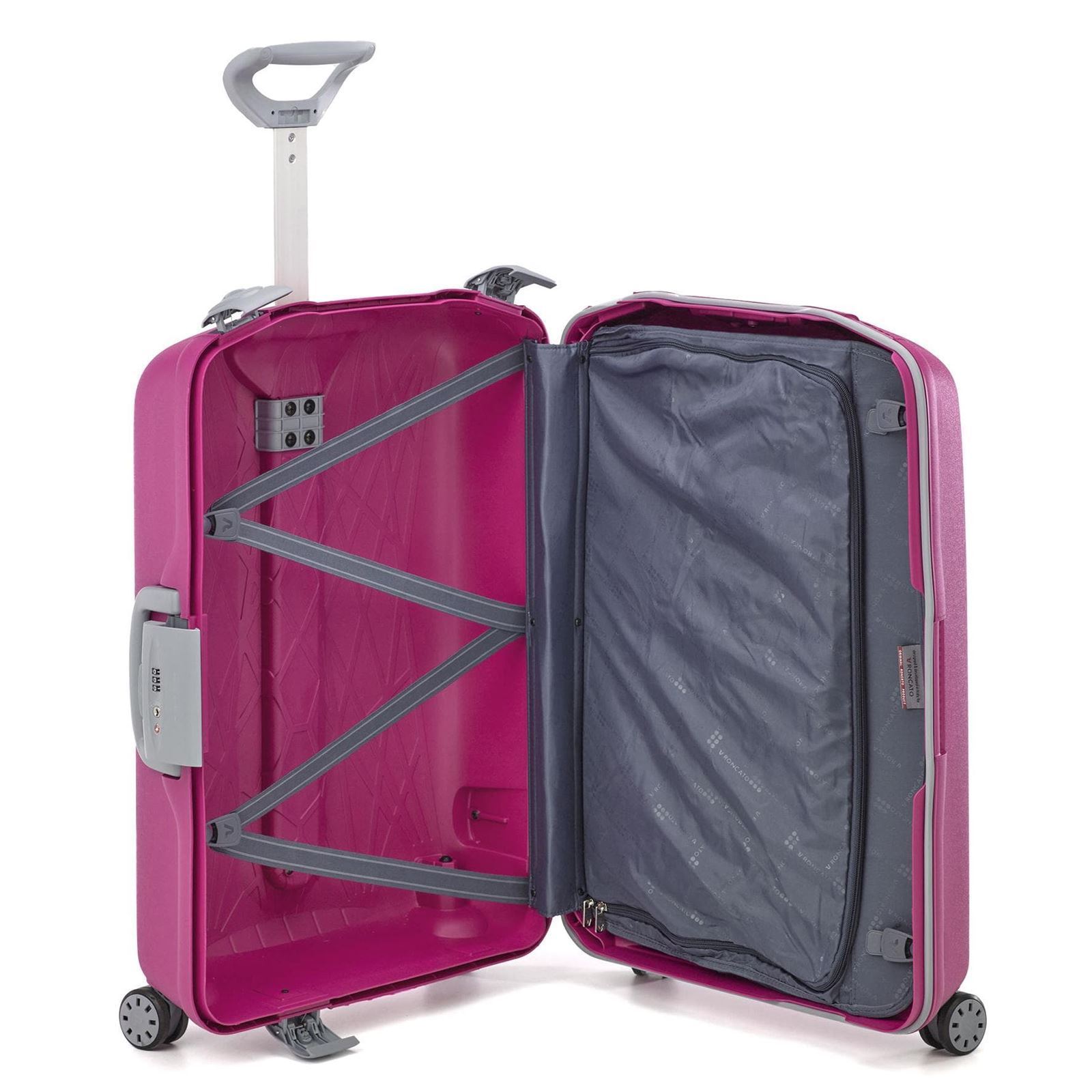 RONCATO LIGHT MEDIANA 68CM MAGENTA - Imagen 4
