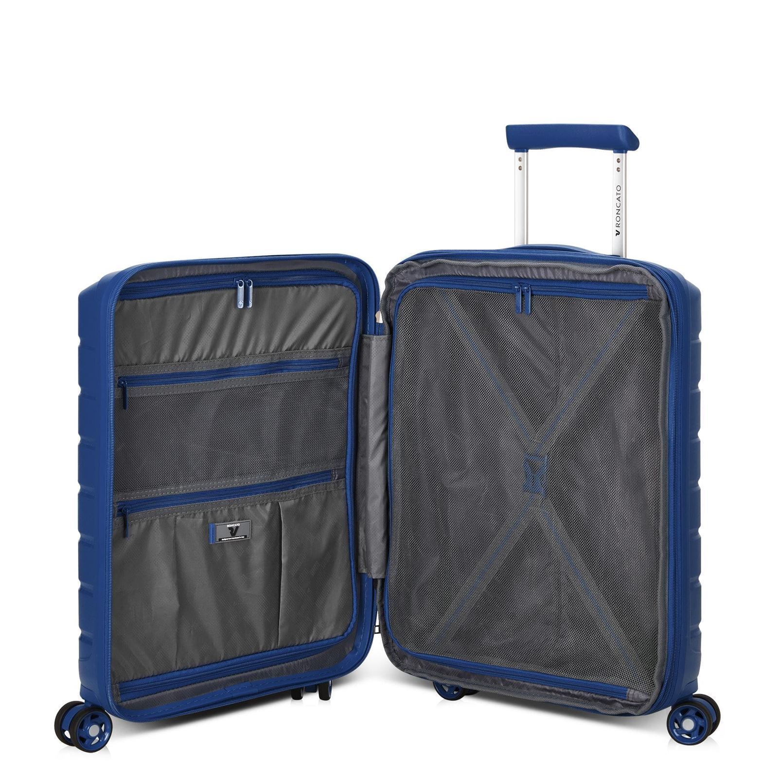 RONCATO MALETA CABINA MODELO BUTTERFLY AZUL OSCURO - Imagen 3