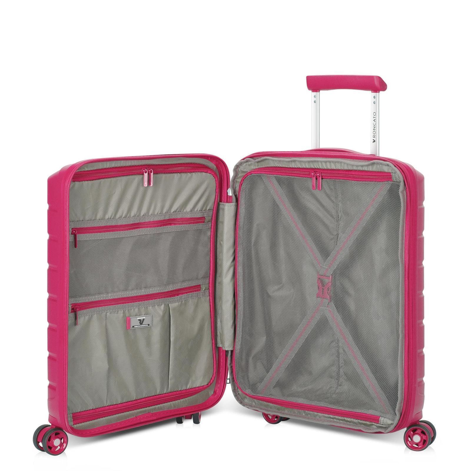 RONCATO MALETA CABINA MODELO BUTTERFLY MAGENTA - Imagen 3