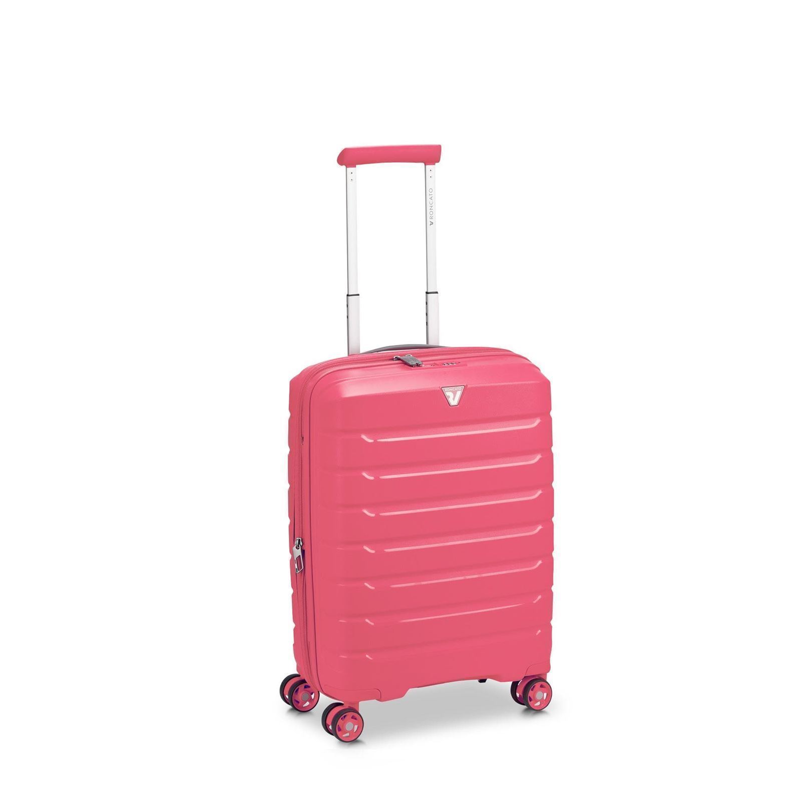 RONCATO MALETA CABINA MODELO BUTTERFLY ROSA - Imagen 1