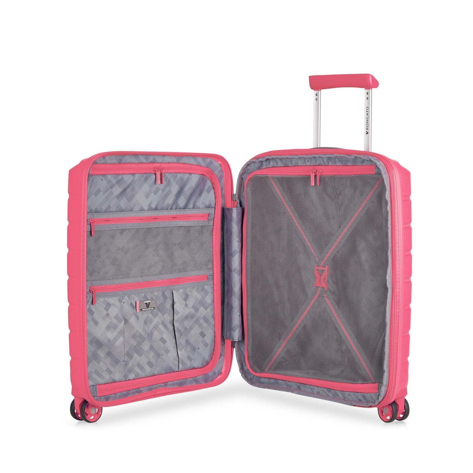 RONCATO MALETA CABINA MODELO BUTTERFLY ROSA - Imagen 3