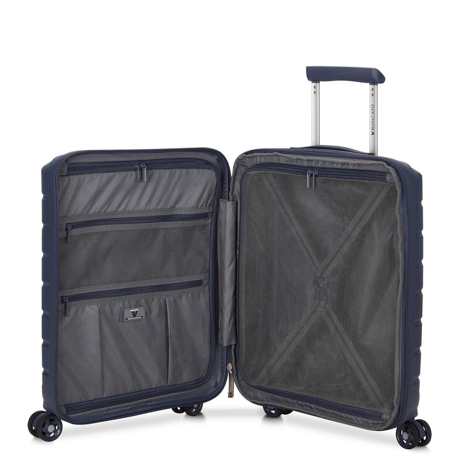 RONCATO MALETA CABINA PC BUTTERFLY AZUL OSCURO - Imagen 3