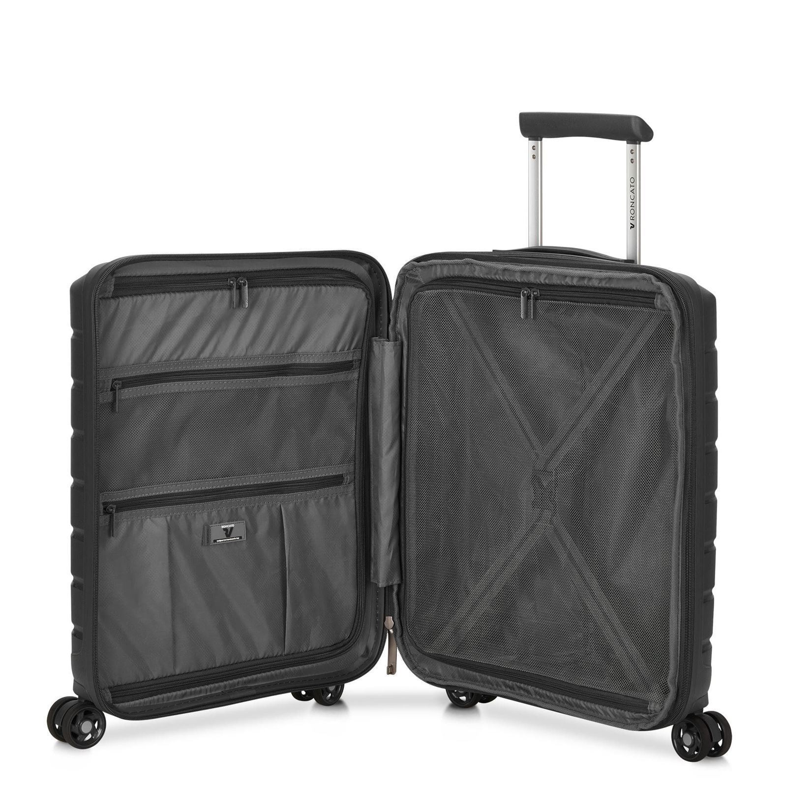 RONCATO MALETA CABINA PC BUTTERFLY NEGRO - Imagen 3