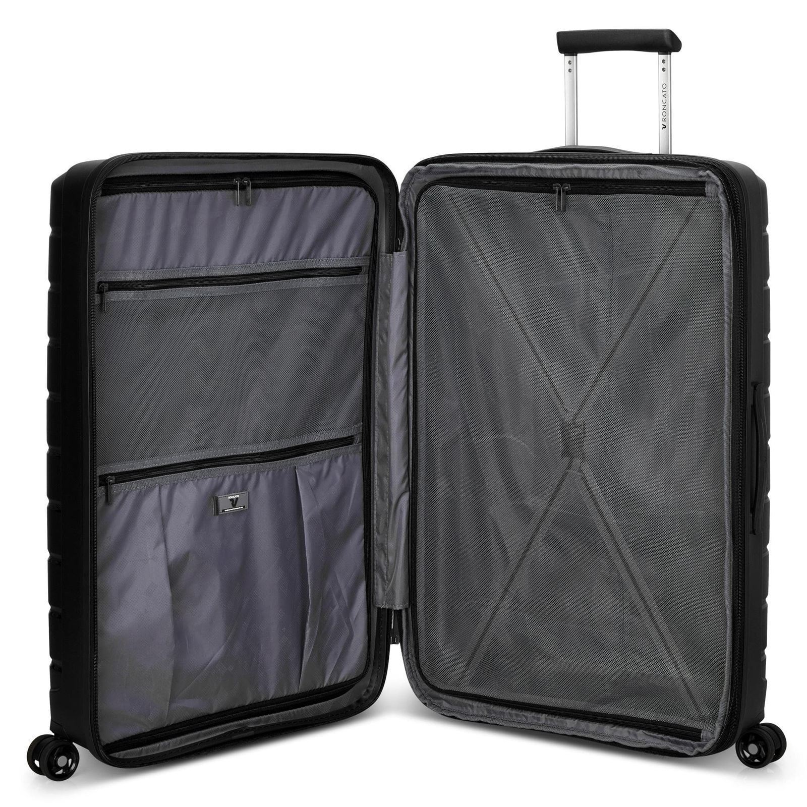 RONCATO MALETA GRANDE MODELO BUTTERFLY NEGRO - Imagen 3