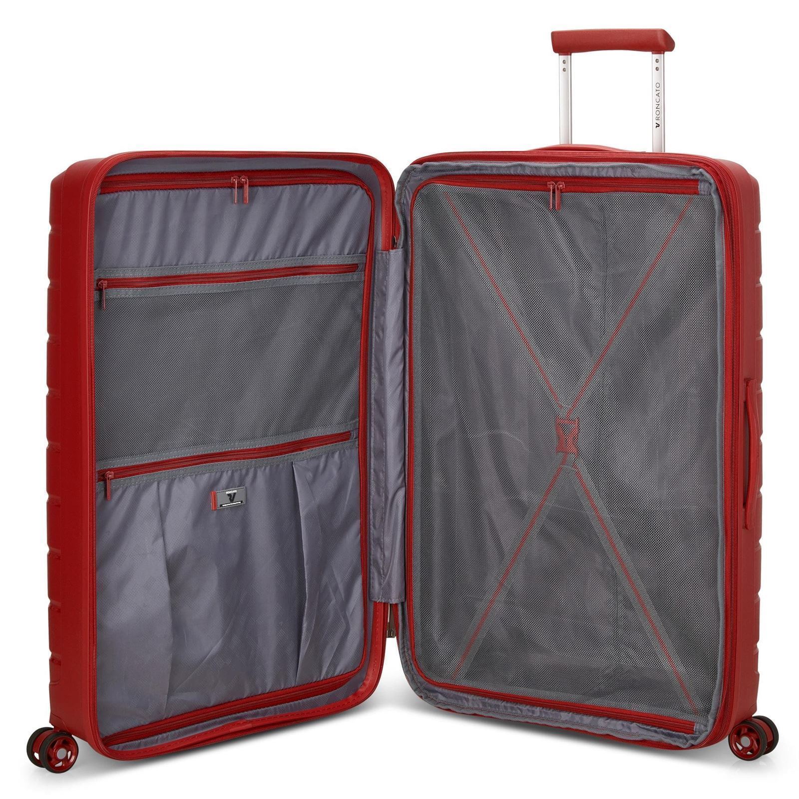 RONCATO MALETA GRANDE MODELO BUTTERFLY ROJO - Imagen 3