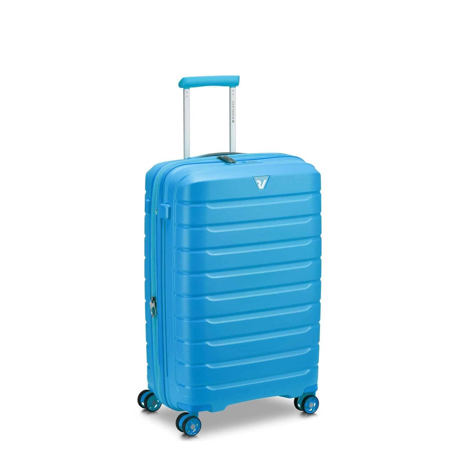 RONCATO MALETA MEDIANA MODELO BUTTERFLY AZUL CIELO - Imagen 1