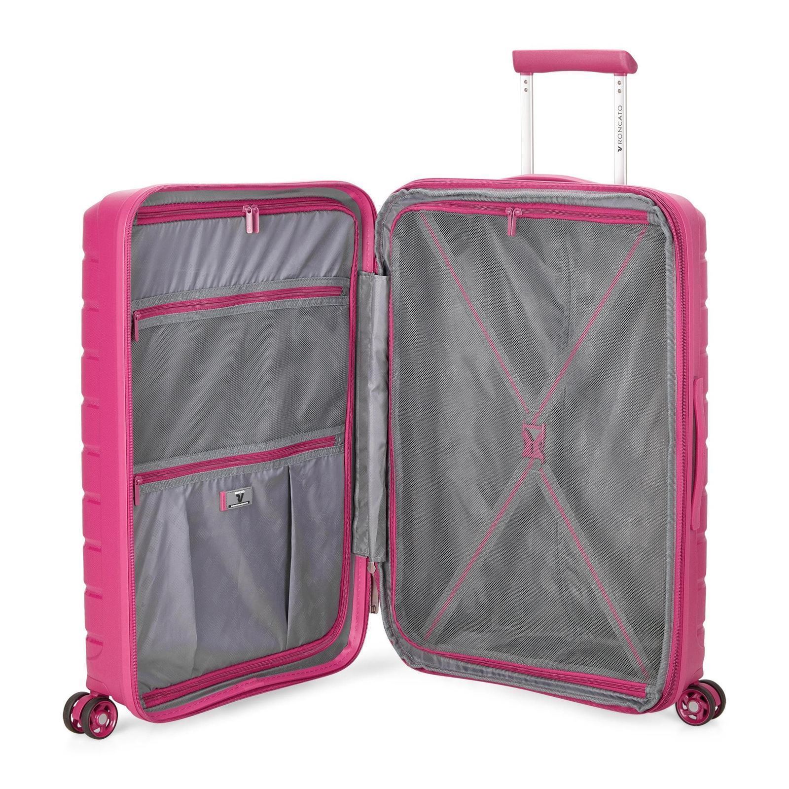 RONCATO MALETA MEDIANA MODELO BUTTERFLY MAGENTA - Imagen 3