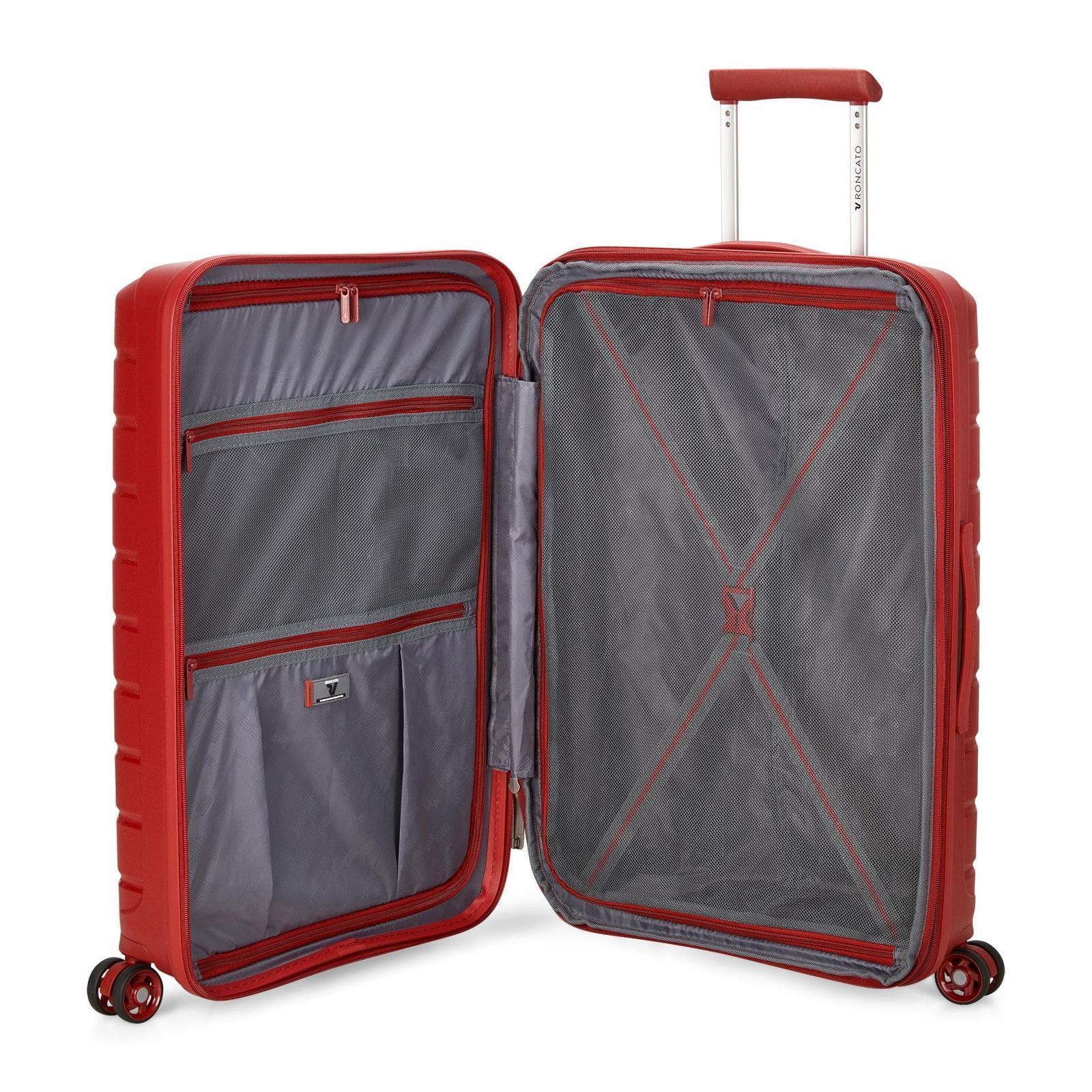 RONCATO MALETA MEDIANA MODELO BUTTERFLY ROJO - Imagen 3