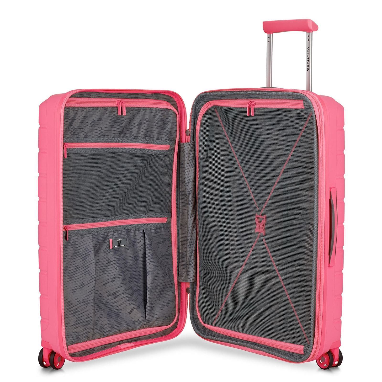 RONCATO MALETA MEDIANA MODELO BUTTERFLY ROSA - Imagen 3