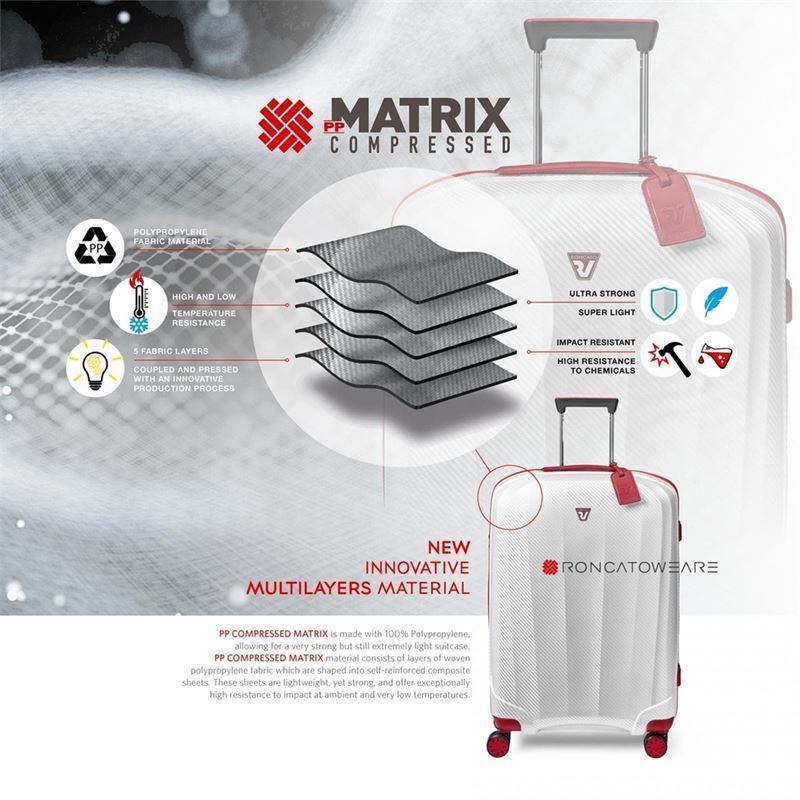 RONCATO WE ARE GRANDE 78 CM 4 RUEDAS BLANCO - Imagen 6