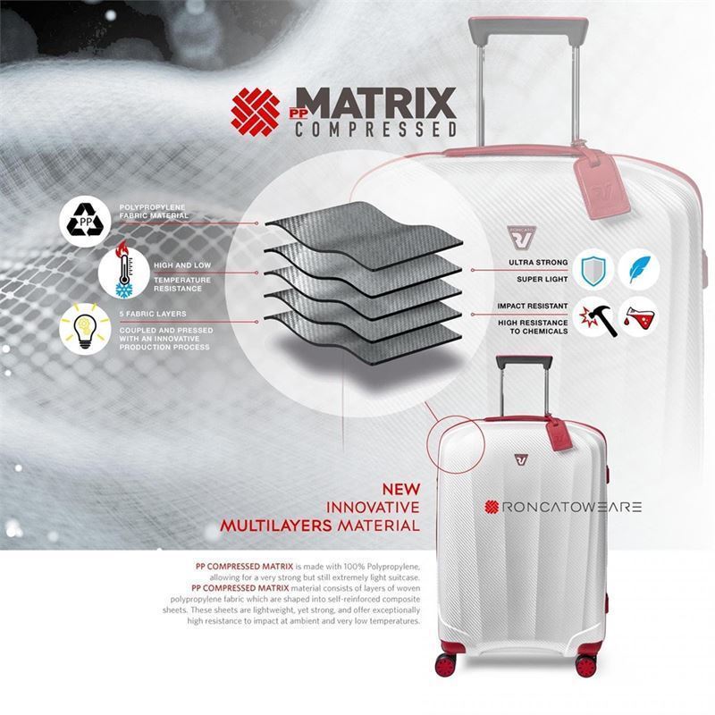 RONCATO WE ARE MEDIANA 4 RUEDAS 70 CM GRAFITO - Imagen 6